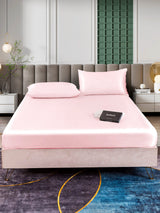 [Rosa] SilkSilky-IT 25Momme Set di biancheria da letto 002