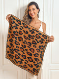 SilkSilky IT Seta pura Scarf Leopardo 003