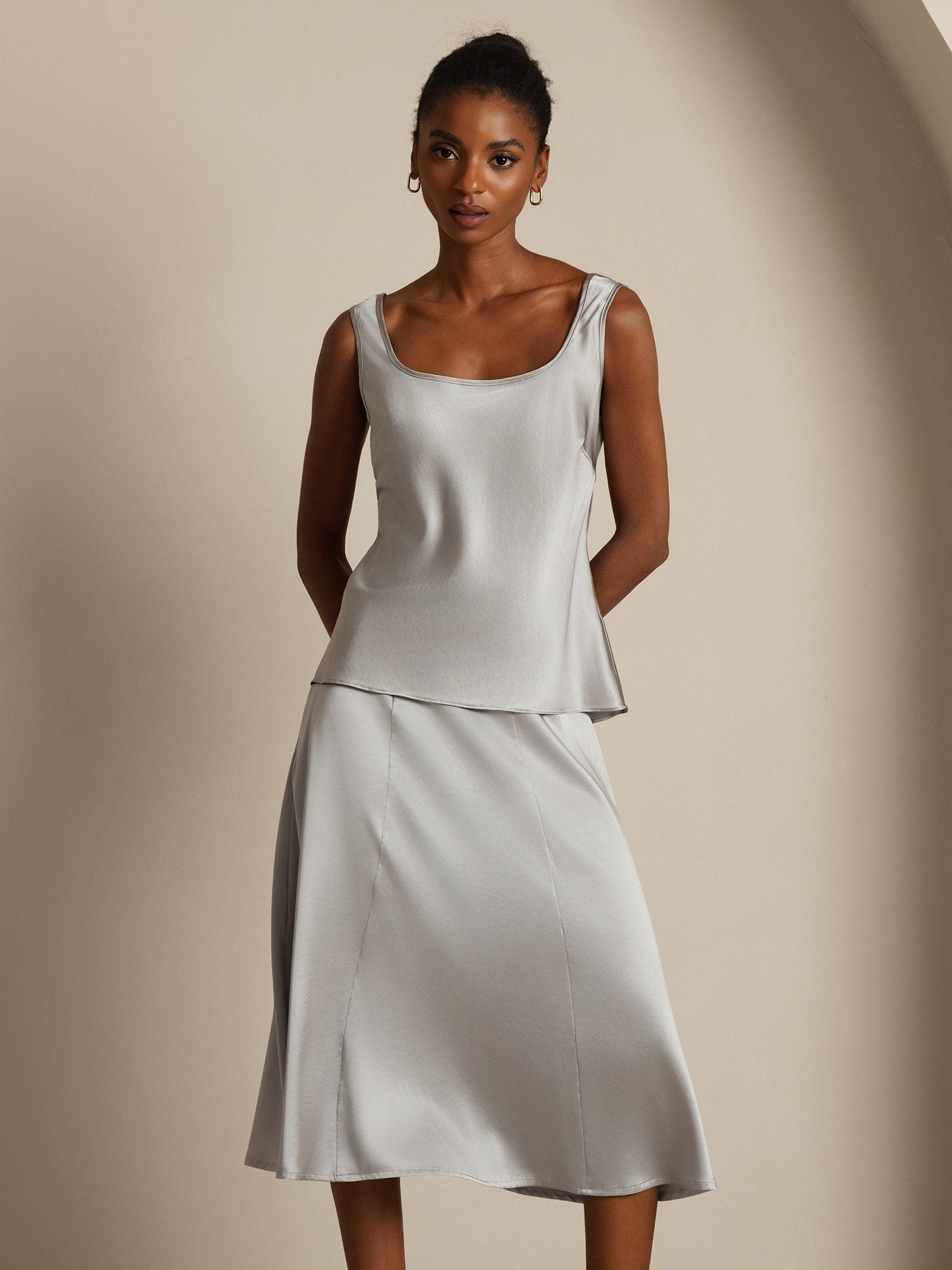 [Grigio Griffin] SilkSilky-IT 19Momme Seta Camisoles 003,