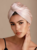 [Rosa Chiaro] SilkSilky-IT Turbante Per Capelli 002