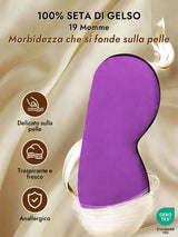 [Viola] SilkSilky-IT Mascherina da Notte 003