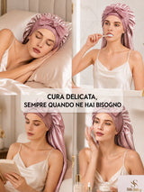 [Rosa] SilkSilky-IT Cuffia di seta 006