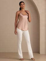 [Toscana] SilkSilky-IT Spaghetti Strap V Neck Cami 007