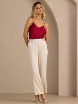 [Beige] SilkSilky-IT Womens Pants 007