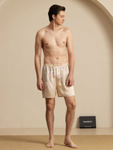 [Champagne] SilkSilky-IT Mens Sleep Bottoms 005