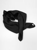 SilkSilky IT Seta pura Scarf Nero 001