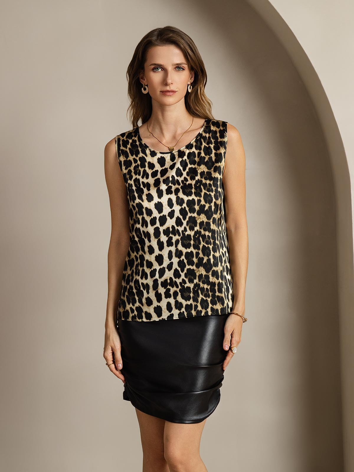 [Leopardo] SilkSilky-IT 19Momme Seta Camisoles 007