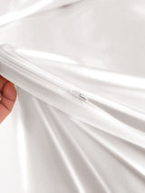 [Bianco] SilkSilky-IT 22Momme Set di biancheria da letto 006