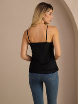 [Nero] SilkSilky-IT V Neck Cami 002