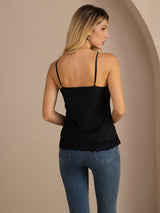 [Nero] SilkSilky-IT V Neck Cami 002