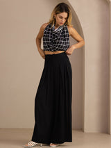 [Nero] SilkSilky-IT Pantaloni da donna 007