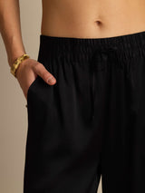 [Nero] SilkSilky-IT 19Momme Womens Pants 006