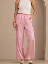 [Riga Diplomatica Rosa] SilkSilky-IT Womens Pants 004