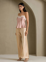 [Toscana] SilkSilky-IT Spaghetti Strap V Neck Cami 006