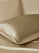 [Beige+Cachi] SilkSilky-IT 19Momme Set di biancheria da letto 004