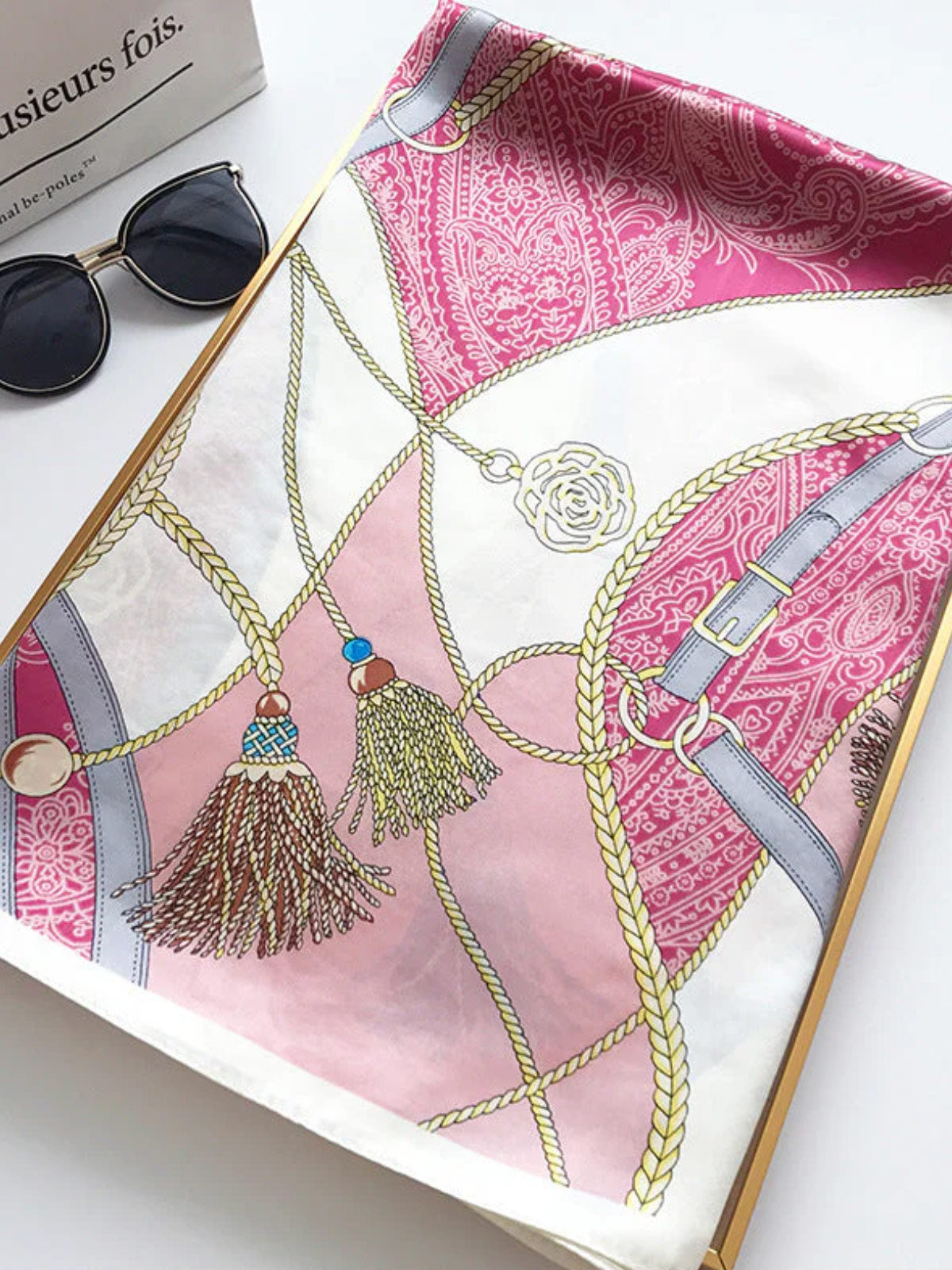 [P004] SilkSilky-IT Seta pura Scarf 004,