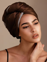 [Caffè] SilkSilky-IT Turbante Per Capelli 001