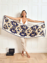 [P026] SilkSilky-IT Seta pura Scarf 002,