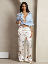 [Farfalla Bianca] SilkSilky-IT 19Momme Seta Womens Pants 007