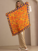 [Cane Arancione] SilkSilky-IT Scarf 004