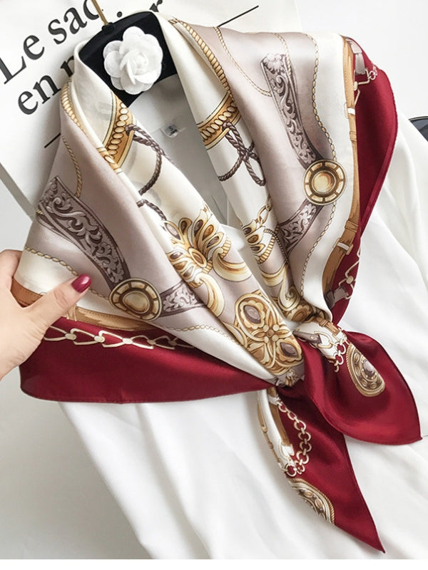 [P009] SilkSilky-IT Seta pura Scarf 003,