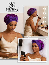 [Viola] SilkSilky-IT Cuffia di seta 005