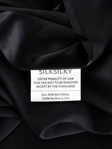 [Nero] SilkSilky-IT 19Momme Set di biancheria da letto 008