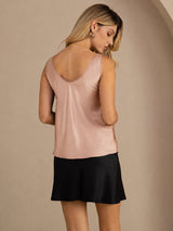[Toscana] SilkSilky-IT Sleeveless V Neck Cami 002