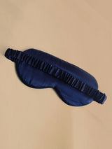 [Blu Scuro] SilkSilky-IT Mascherina da Notte 003