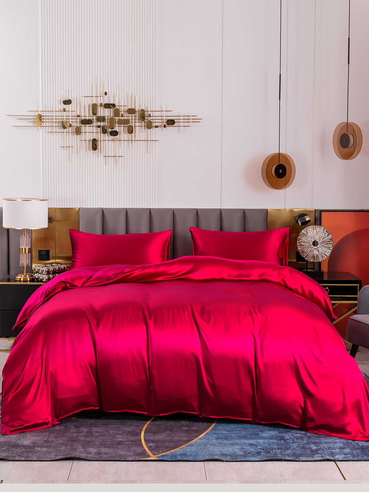 [Vino] SilkSilky-IT 19Momme Seta pura Bedding Set 004