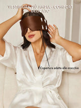 [Caffè] SilkSilky-IT Mascherina da Notte 005