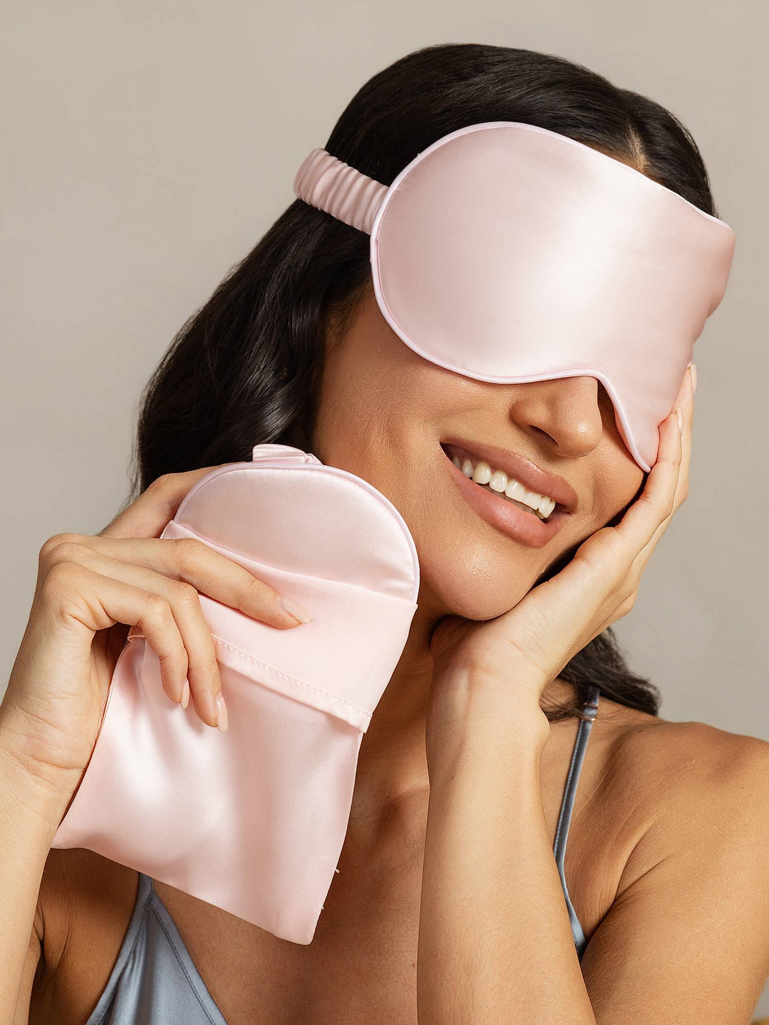 [Rosa] SilkSilky-IT Seta pura Eye Mask 002