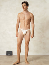 [Bianco] SilkSilky-IT Intimo da uomo 004