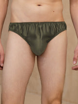 [Verde] SilkSilky-IT Mens Underwear 003