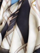 [P087] SilkSilky-IT Seta pura Scarf 003