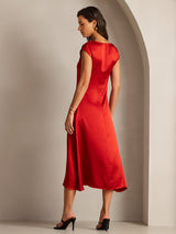 [Vino] SilkSilky-IT Cap Sleeve Vestiti da donna 002