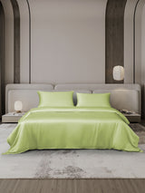 [Menta Verde] SilkSilky-IT 19Momme Set di biancheria da letto 002