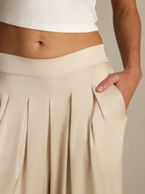 [Beige] SilkSilky-IT Pantaloni da donna 004