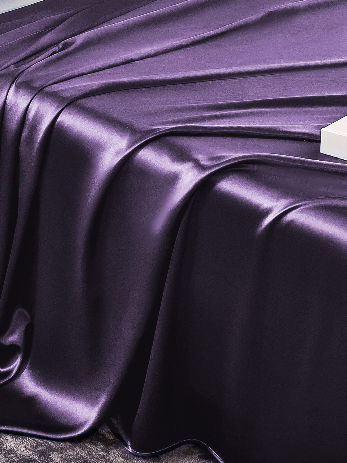 [Viola Scuro] SilkSilky-IT 22Momme Seta pura Bedding Set 005,