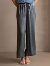 [Blu Grigiastro] SilkSilky-IT Pantaloni da donna 001