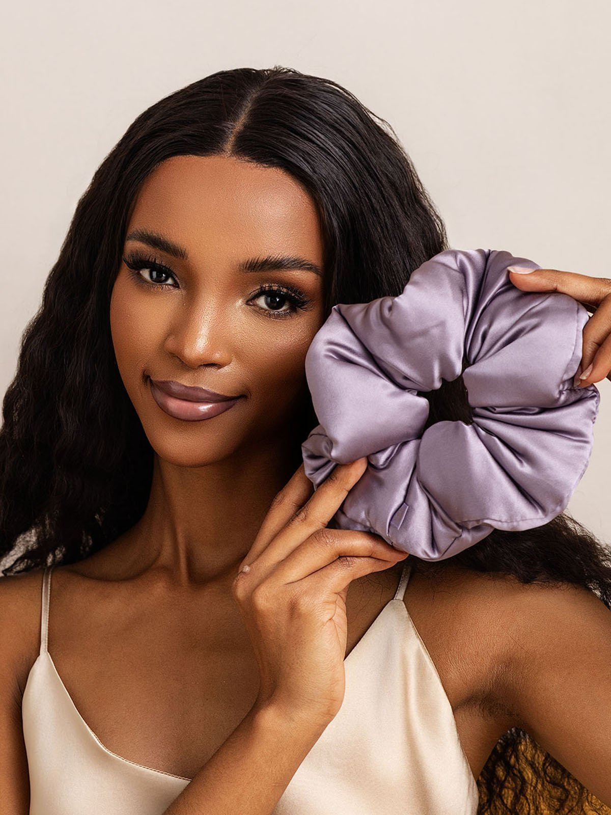 [Viola Scuro] SilkSilky-IT Nastri Per Cappelli 001