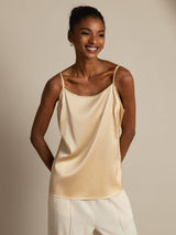[Champagne] SilkSilky-IT Spaghetti Strap Cami 006