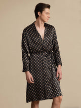 [Catena Nera] SilkSilky-IT Long Sleeve Vestaglia da uomo 007