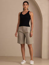 [Nero] SilkSilky-IT Sleeveless Deep V Neck Cami 006