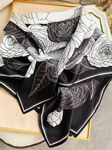 [P075] SilkSilky-IT Seta pura Scarf 002