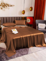 [Caffè] SilkSilky-IT 19Momme Set di biancheria da letto 004