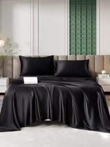 [Nero] SilkSilky-IT 25Momme Set di biancheria da letto 006