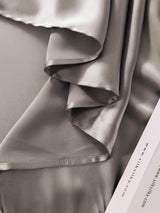 [Grigio] SilkSilky-IT 25Momme Set di biancheria da letto 006