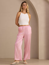 [Riga Diplomatica Rosa] SilkSilky-IT Womens Pants 006