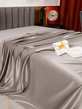 SilkSilky IT 19Momme Seta pura Sheet Grigio 003